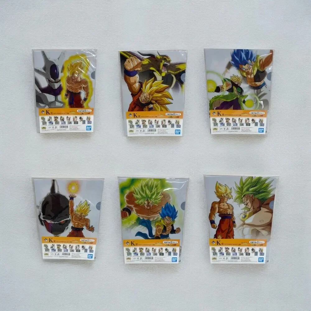 Dragon Ball File Folders 6 Packages Small & Large 12 Total Bandai Spirits Japan